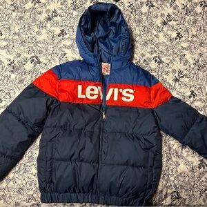 Levi's Vibrant Blue and Red Jacket